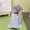 Cute Bear Pet Dog Clothes Thickened Teddy Bear Coat New Puppy Clothes Vest  Winter