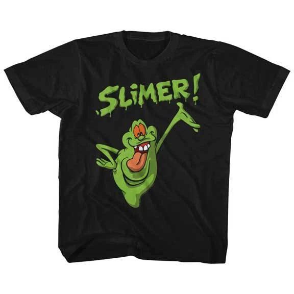 The Real Ghost Busters Animated TV Series Slimer Youth T Shirt 2T-YXL S