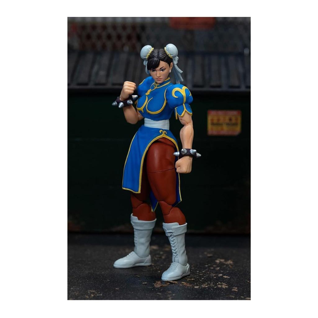 Street Fighter II Chun Li Figure Action Figure Toy for Kids and Adults 6-inch