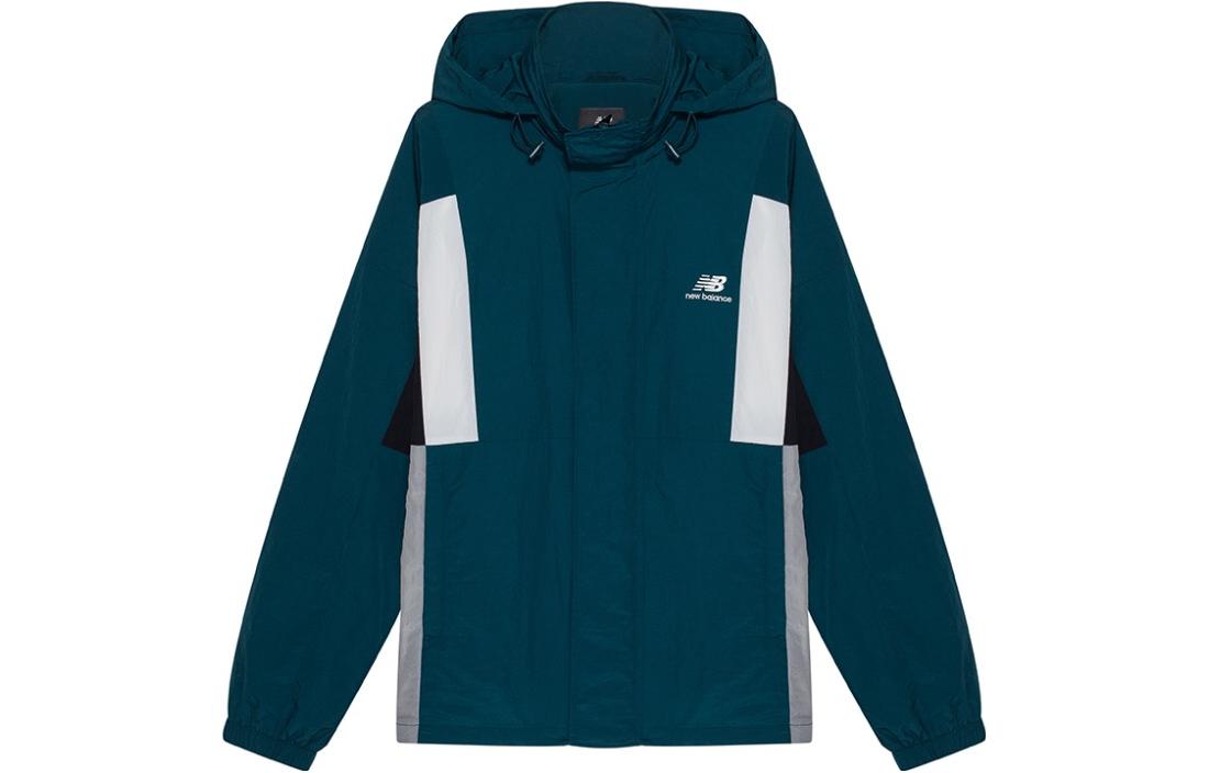 New Balance Jackets Unisex Green Hooded Moderate Other NAA33013-GRN L