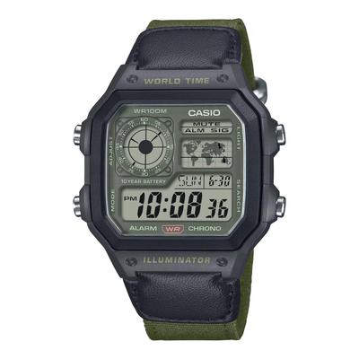 Casio Uni Analog Quartz Watch with Strap, AE-1200WHUB-3AVEF