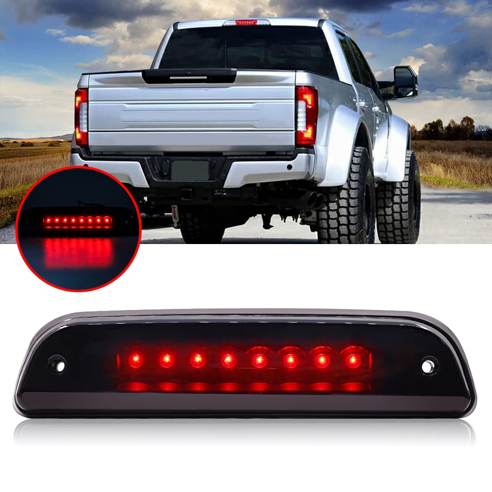Stop 8 High Collision Third Brake Auxiliary Tail Compatible with Toyota Tacoma Set X-STYLE High-Mount Lamp, LEDs, 12V/24V, Brightness, Prevention,