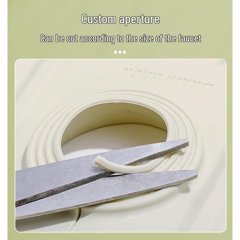 Anti-Splash Silicone Sink Faucet Pad | Cuttable, Foldable & Absorbent