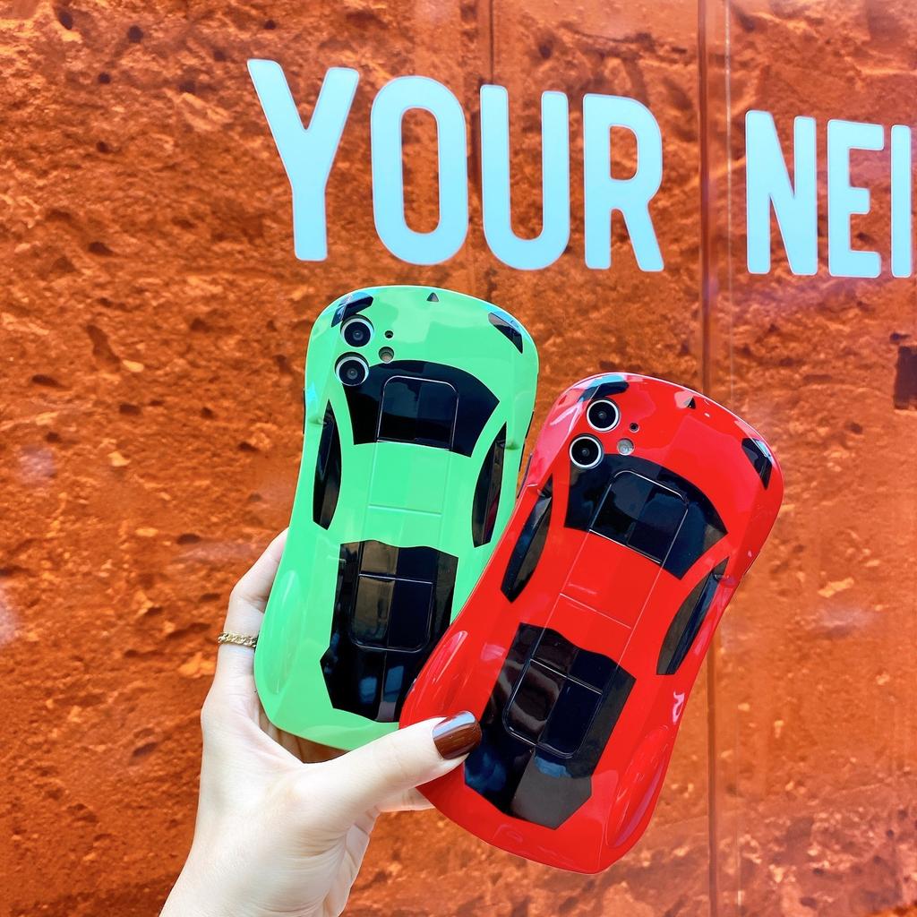 Suitable for Apple 16promax/11/Xr 3D Sports Car Phone Cases, 7P Couple Car Soft Case Racing Car Protective Cases