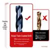 Cobalt-Coated Twist Drill Bit for Iron & Stainless Steel with Nano Coating, Ideal for High-Strength, Hard Material Drilling