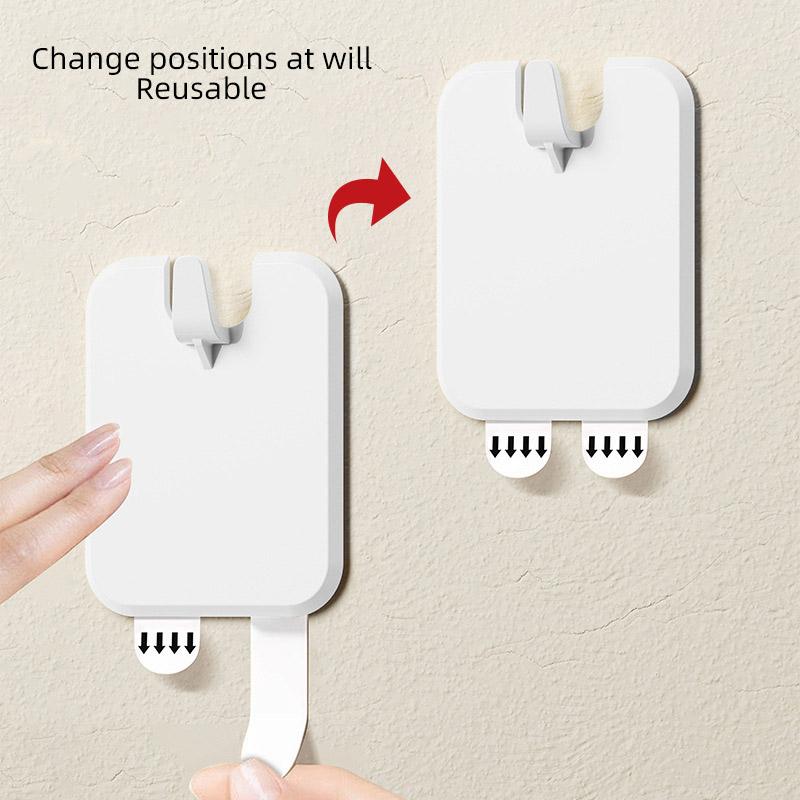 Strong Adhesive Photo Frame Hook No Drilling Picture Frame Hanger Seamless Oil Painting Mirror Picture Frame Removable Hook