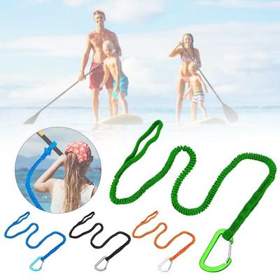 רצועת משוט לקאייק 4 צבעים עם וו בטיחות חבל בטיחות לקאנו למשוטים של קאייק