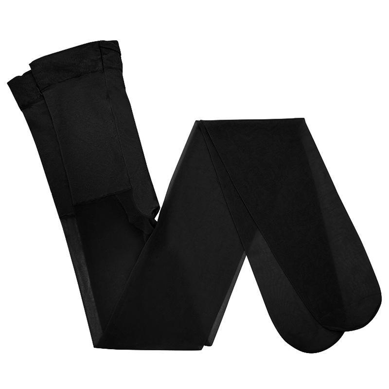 

Женские невидимые колготки из шелка Fenna 20D — тонкие леггинсы с Т-образным шаговым швом из армированного спанбонда на весну и лето one size fits all чёрный