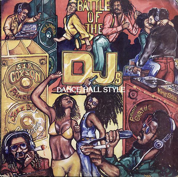 

LP Пластинка РАЗНЫЕ ИСПОЛНИТЕЛИ - Битва Ди-джеев, Стиль Дэнсхолл SOLP1001 Coxsone Records 1982 Ямайка Регги, Ска и Даб Б/У