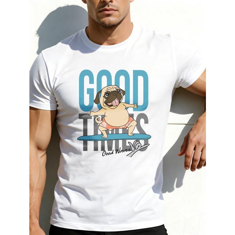

Men s 100% Graphic T-Shirt - Breathable, Soft, and Lightweight - Retro, Funny Graphic Casual Short-Sleeve Summer Top S белый