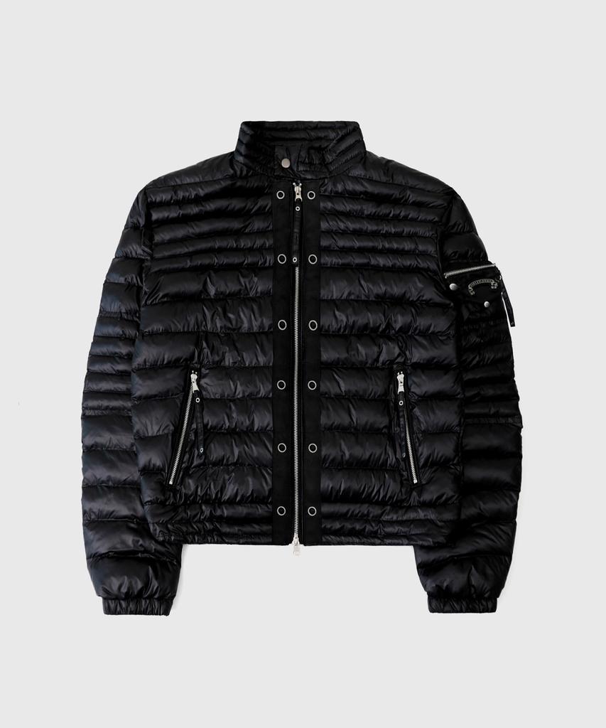 Badblood Viper 31-1 Lightweight High-Neck Puffer - Black