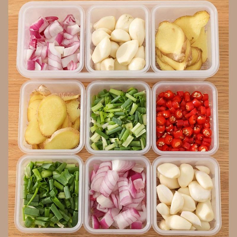 Fresh-Keeping Box Refrigerator Fruit Vegetable Drain Crisper Kitchen Storage Box