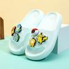 Safe And Trendy Nonslip Slippers For Kids With Engaging Pikachu Design For Home Wear