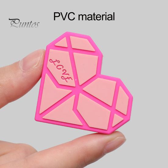 Whiteboard Magnets 4Pcs Fridge Three-dimensional Heart-shaped Creative Styling Strong Adsorption Multiple Use Refrigerator Stickers Home Decor Lovely
