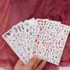 Chinese Styles Bamboo Leaves Nail Decals Nail Art Stickers Manicure Decoration Nail Art Decor