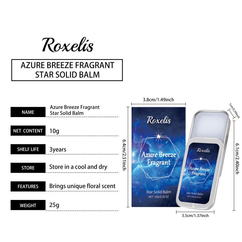 Pocket Size Solid Perfume Balm for Women Fruit Scented Long Lasting Fragrance for School Office Gift