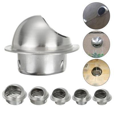 Stainless Steel Vents Waterproof Cap Exterior Wall Ceiling Air Vent Various Size Ducting Ventilation Exhaust Grille Cover