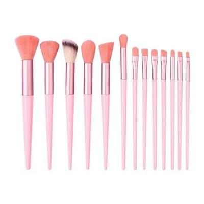 Makeup Brush Set Concealer Loose Powder Eye Shadow Highlighter Foundation 13pcs, 13Pcs -no Bag, 14