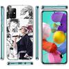 Ichigo Kenpachi Bleach Anime Cover Phone Case For Samsung Galaxy A12 A22 A32 A52 A72 A02S Phone Case Note 20 Ultra 10 S10 Plus A