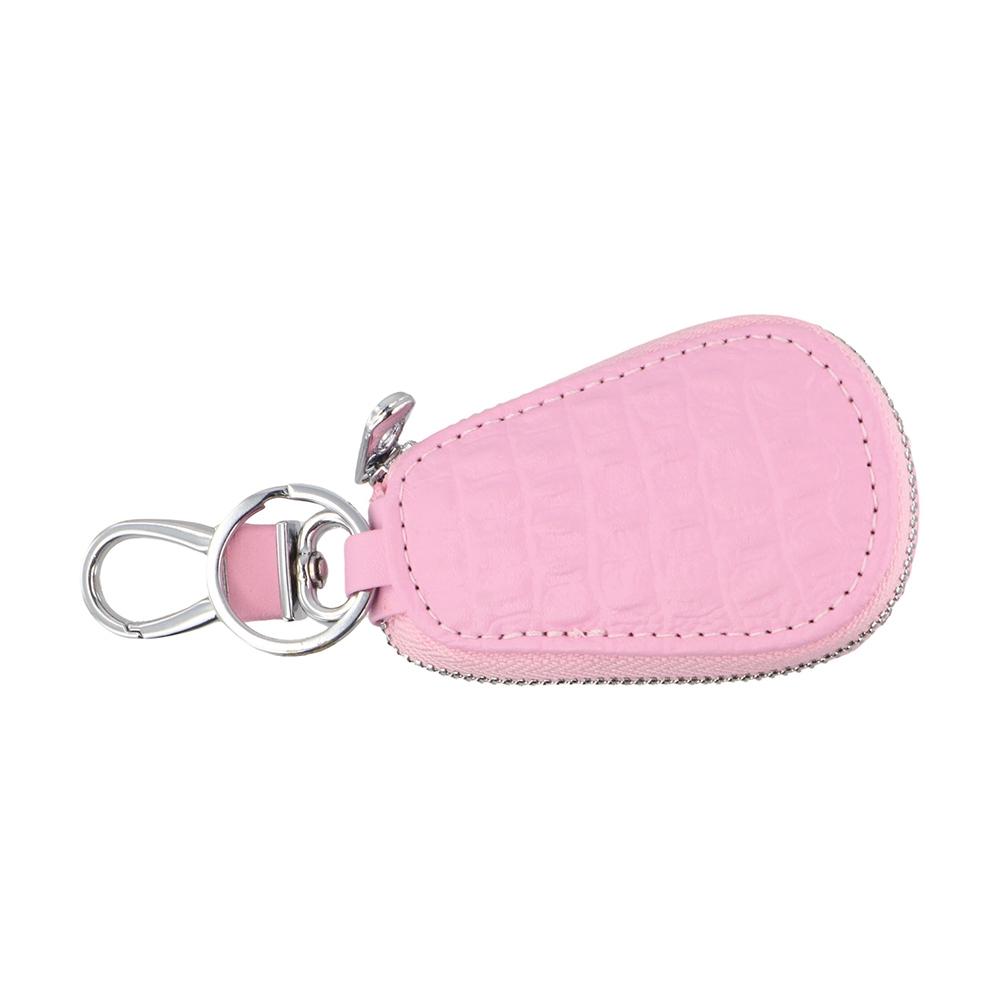 Crystal Flower Car Key Holder Storage Case Crystal  Keychains Key Cover  Car Accessories