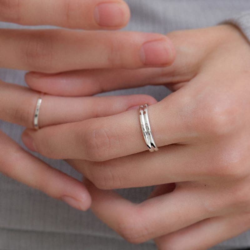 OVLA TWO LINE MELTING RING JR003