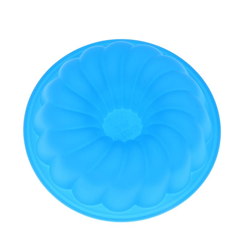 Moule à Gâteau en Silicone Motif Spirale Mini Moule à Gâteau Moules à Gelée Pudding Plateau de Cuisson Fabriquant Outils de Cuisson Gâteau Bricolage