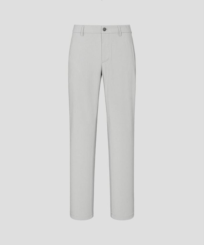 Binpolmen Triacetate Standard Fit Pants Light Gray