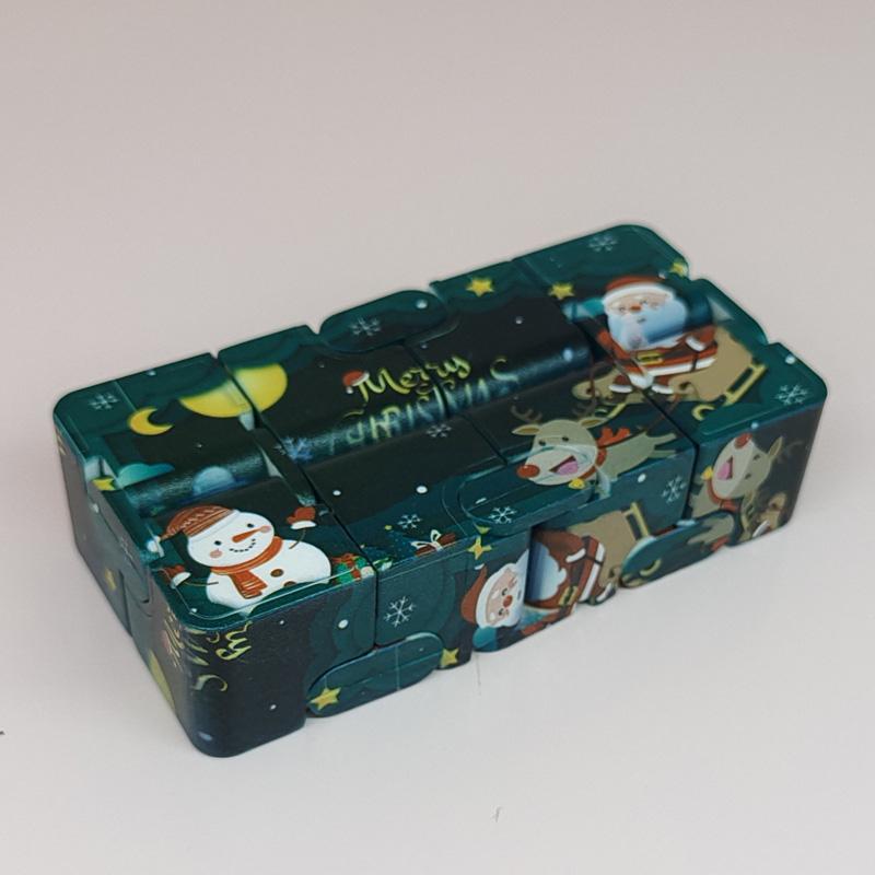 Starry Sky Christmas Magic Cube Children Adult Autism Anti Stress Relief Funny Hand Game  Fidgets Decompression Toys