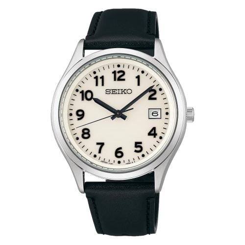 

Seiko Selection S Series Men s Solar Watch, Full Arabic, Black, SBPX157