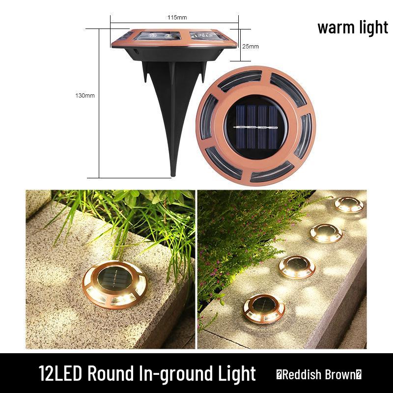 Dual-Use Solar LED Stainless Steel Path & Wall Garden Light