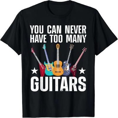 Lustige Gitarre Für Männer Frauen Musiker E-Gitarrenliebhaber T-Shirt