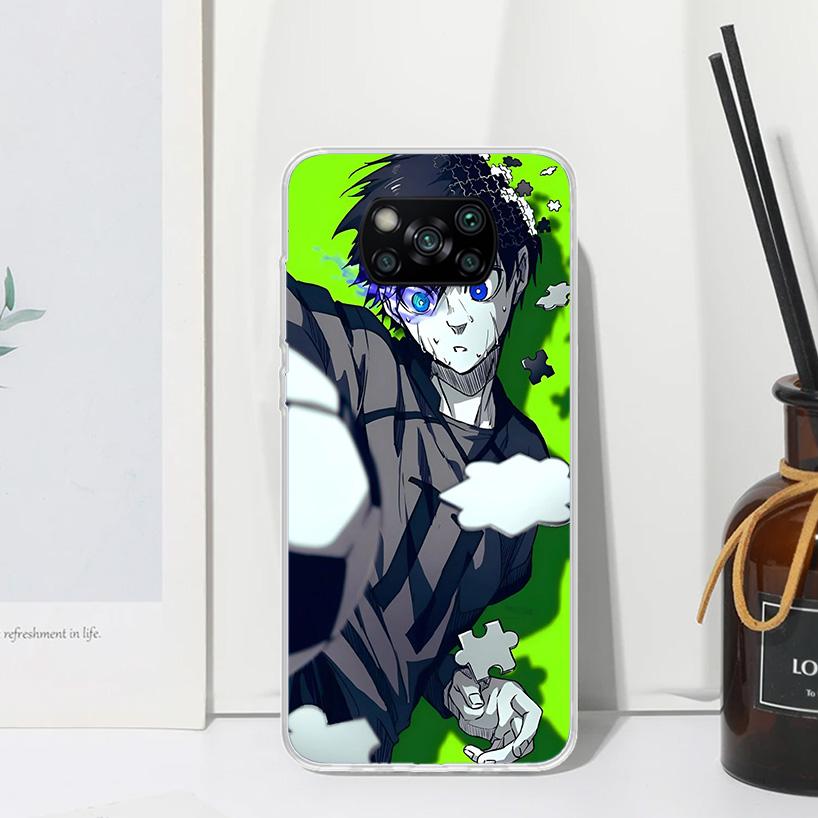 

Blue Lock Isagi Yoichi Phone Case For Xiaomi Poco X7 X6 X5 M7 M8 Pro F7 Ultra Redmi 15C 15 13C 13 12C 12 10 10C 10A Art Fundas P Redmi 13C