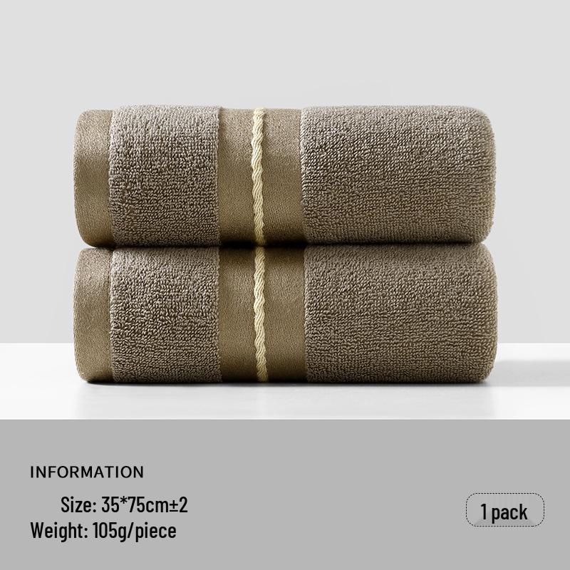 Pure Cotton Jacquard Washcloth: Thick, Absorbent Bath & Face Towel