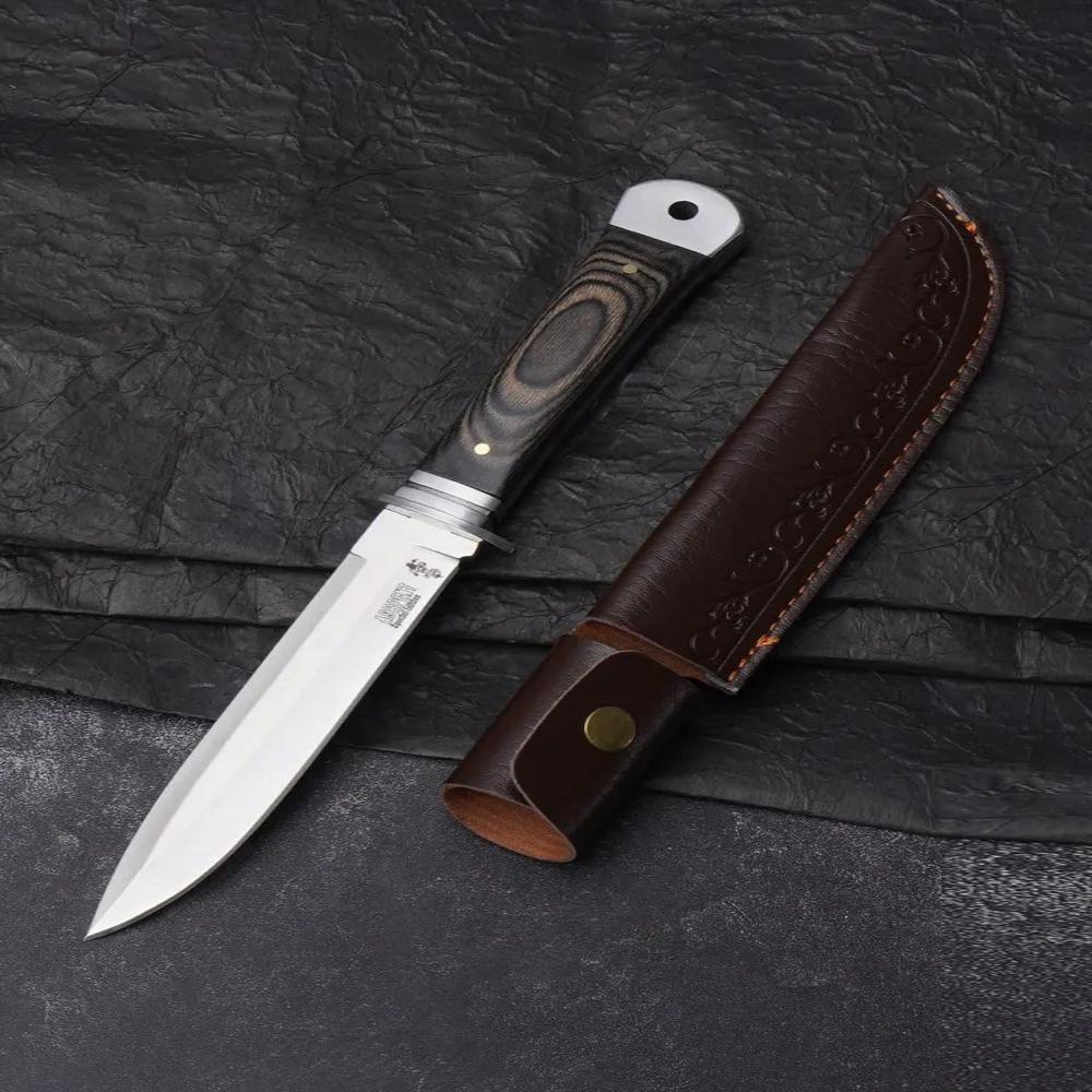 Tourist Knife for Hunting and Fishing Scabbard