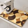 Coffee Machine Mat Drain Pad For Kitchen Non-slip Dish Drying Mats Quick Dry Tableware Faucet Placemat Dinnerware