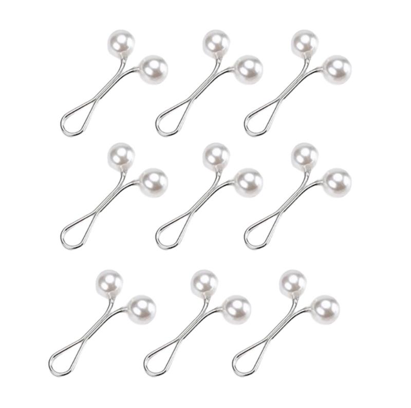 Adjustable Tighten Waist Button for Women Skirt Pants Jeans Tighten Waist Clip Metal Pin Clothing Fastening