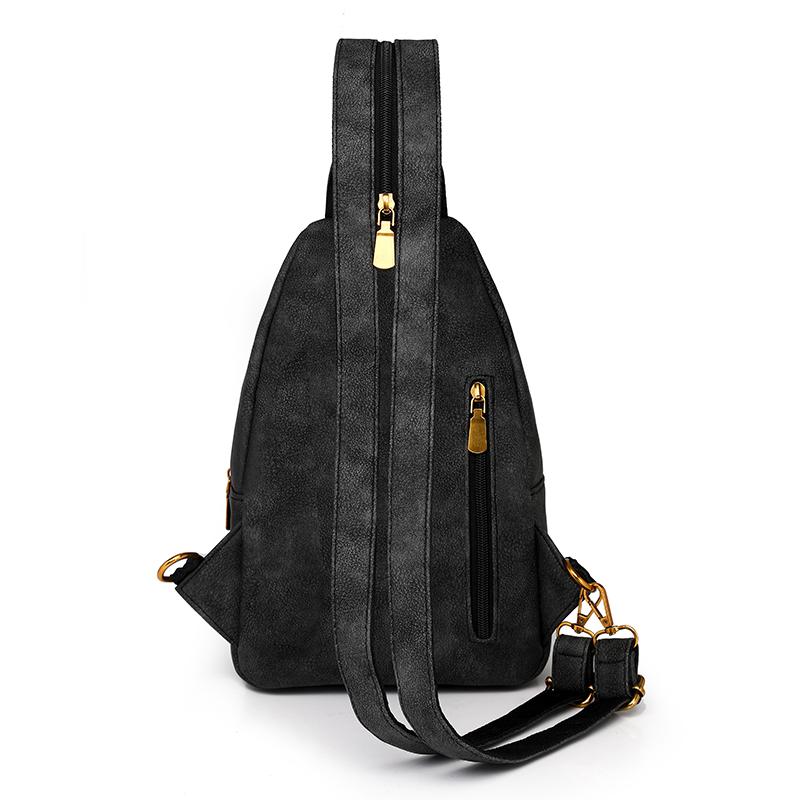 Waterproof Women's Lightweight Chest Bag Multifunctional Backpack Travel Bag