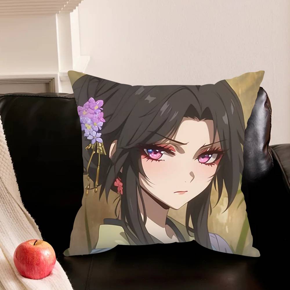 Anime H-Healing The Apothecary Diaries Pillowcase Living Room Sofa Cushion Cover Bedroom Room Bed Pillow Cover Home Decoration