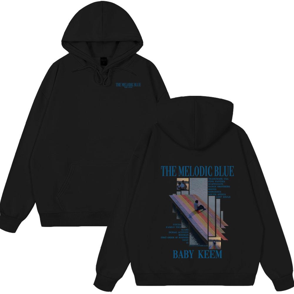 

Rapper Baby Keem The Melodic Blue Album 2025 Style Tops Men Hip Hop Fashion Oversized Wears Men s Casual Cotton Vintage Hoodies 3XL