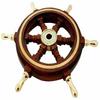 Ship Wheel 24 Style Vintage Wooden Nautical Boat Steering Mancave Replica