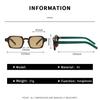 Retro Classics Square Sunglasses For Women Men Fashion Luxury Brand Vintage Rivet Sun Glasses Modern Female Male Shades UV400