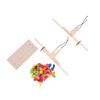 Fencing Puppets Fun Exciting Interactive Handmade Wooden 2 Player Balloon Man Battle for Toys