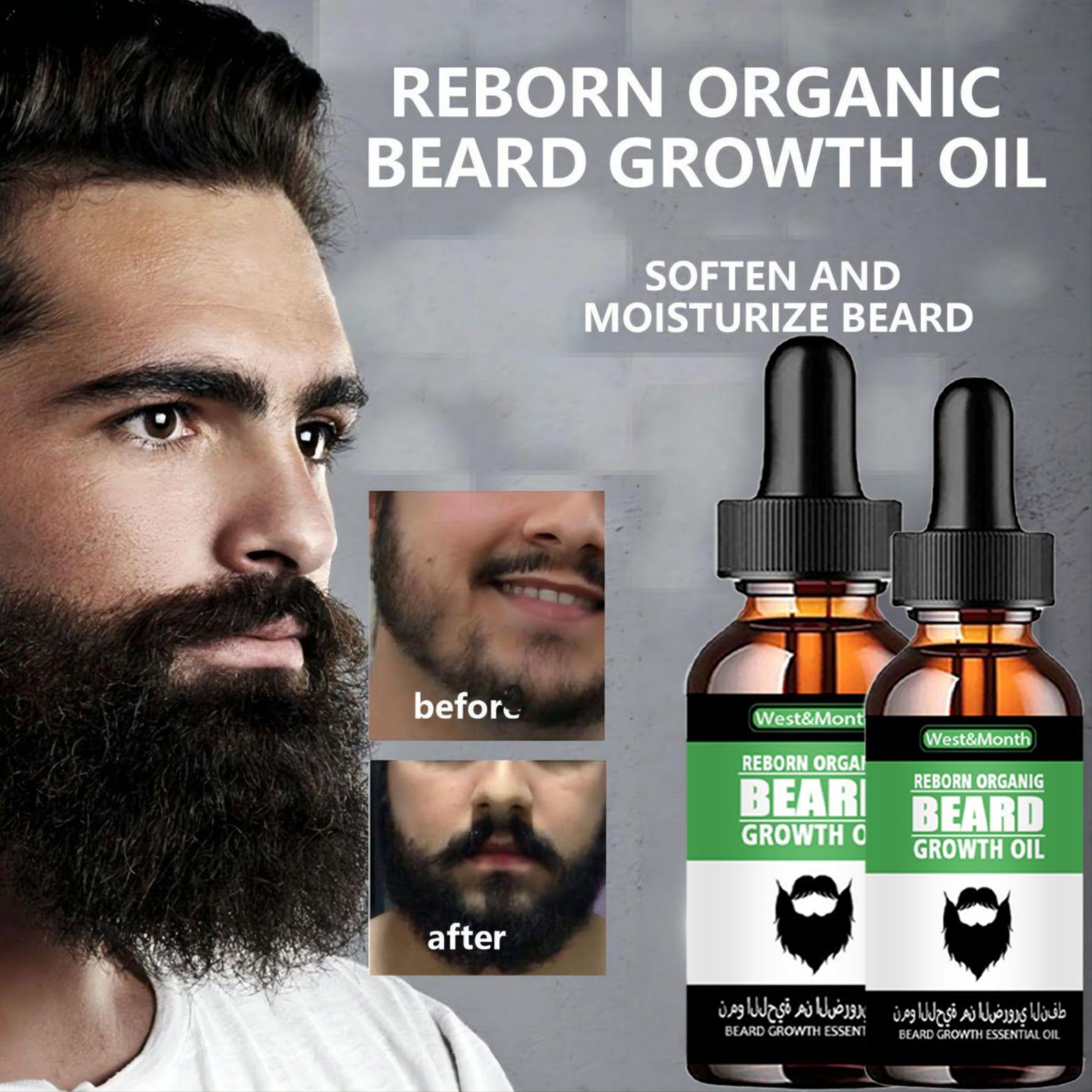 

Масло для волос Beard Oil для быстрого роста волос Рост бороды