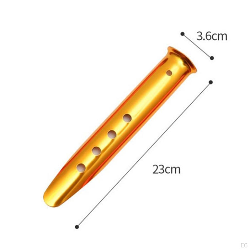 5 Stakes Pegs Ground Nails Tent Nail Snow for Canopy