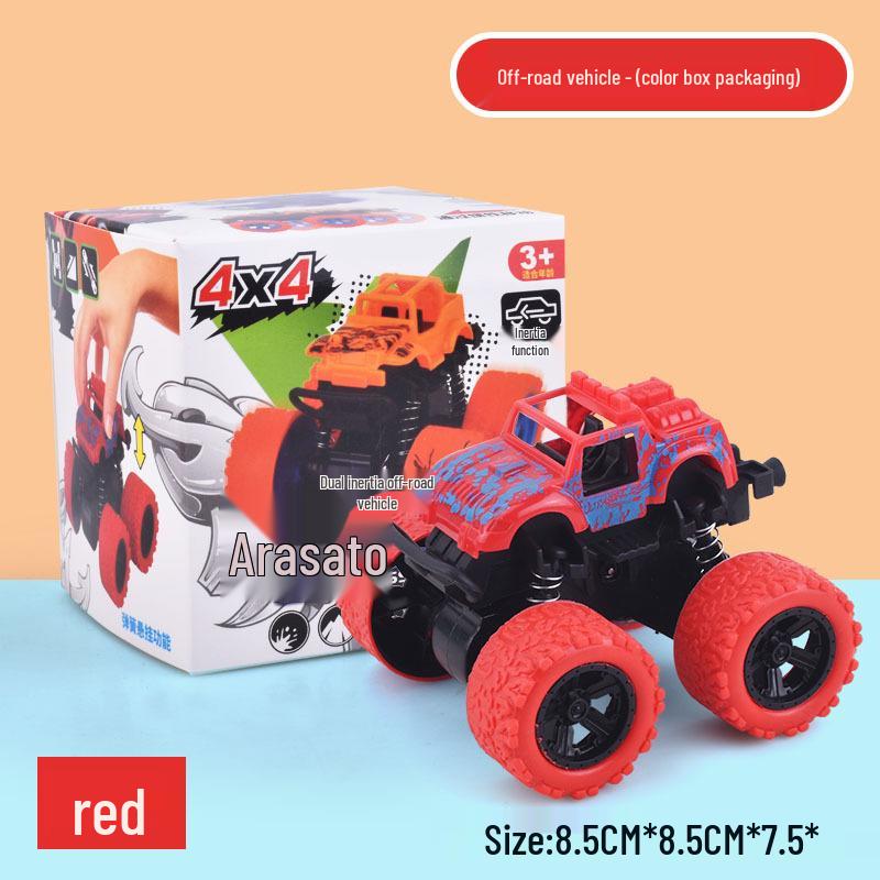 Children's Educational Inertial Excavator Toy Car Model