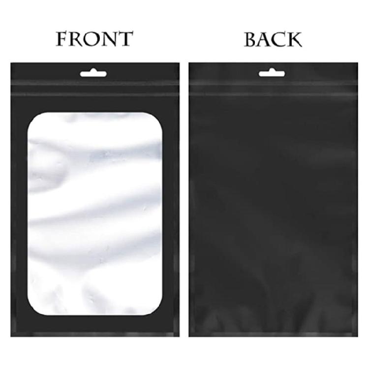 100Pcs Self Closing Bags for Gift Packaging Sealable Clear Jewelry Storage Pouches Small Item Organization Supplies