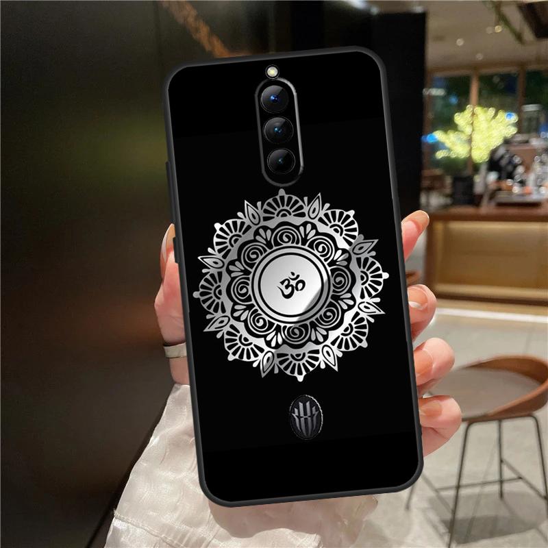 Aum Om Yoga Symbol Fitness Gym Case For ZTE Nubia Red Magic 11 10 8 8S 9 9S 10S Pro Plus 6 7 6S 7S For RedMagic 10 Air Cover