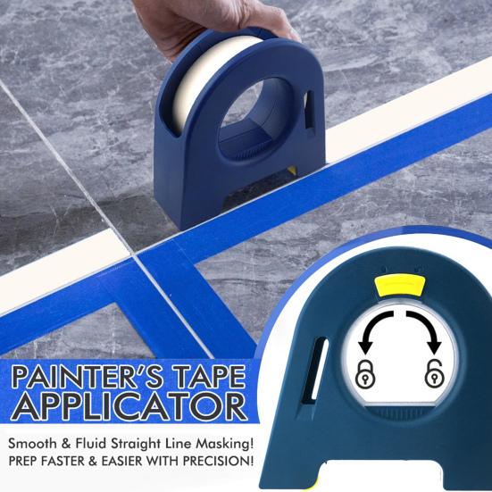 Painters Tape Applicator Windows Door Frame Trim Masking Tape Dispenser Painting Packaging Tape Cutter Portable Labeling Tape Cutting Tools