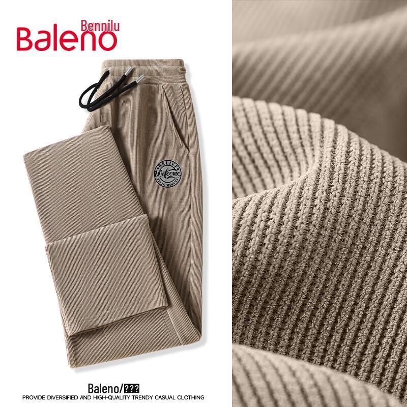 

Baleno Men s Chenille Straight-Leg Casual Pants 2XL