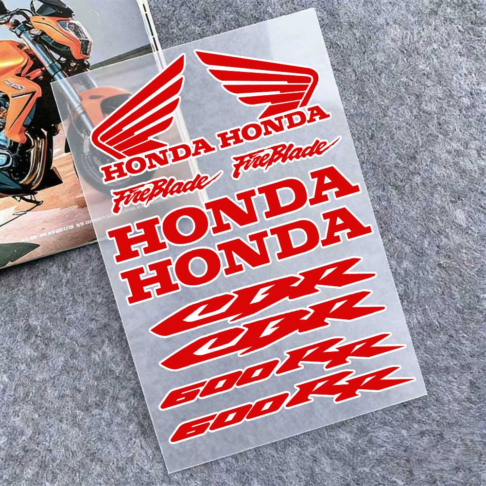 

For Honda Stickers Reflective motorcycle stickers, 3M safety warning at night in the dark scooter helmets 20x30cm